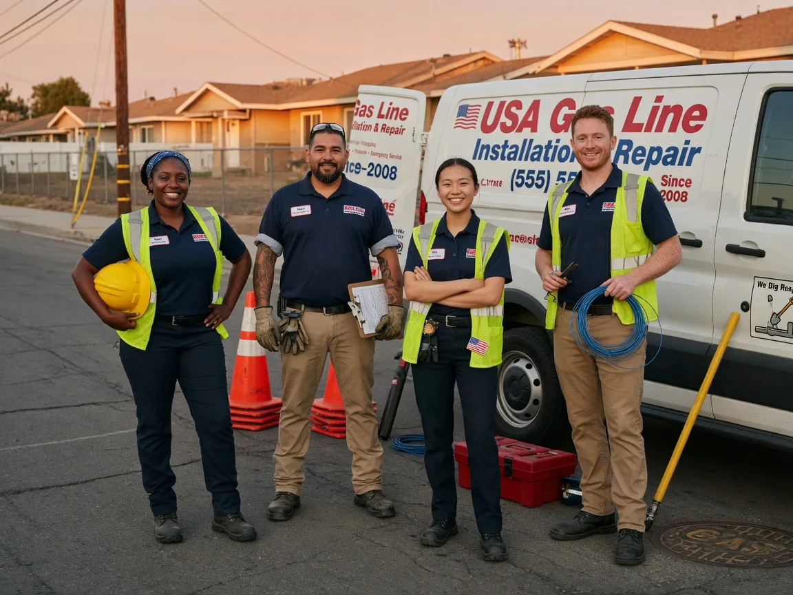 Gas Line Installation company in Bethany, LA